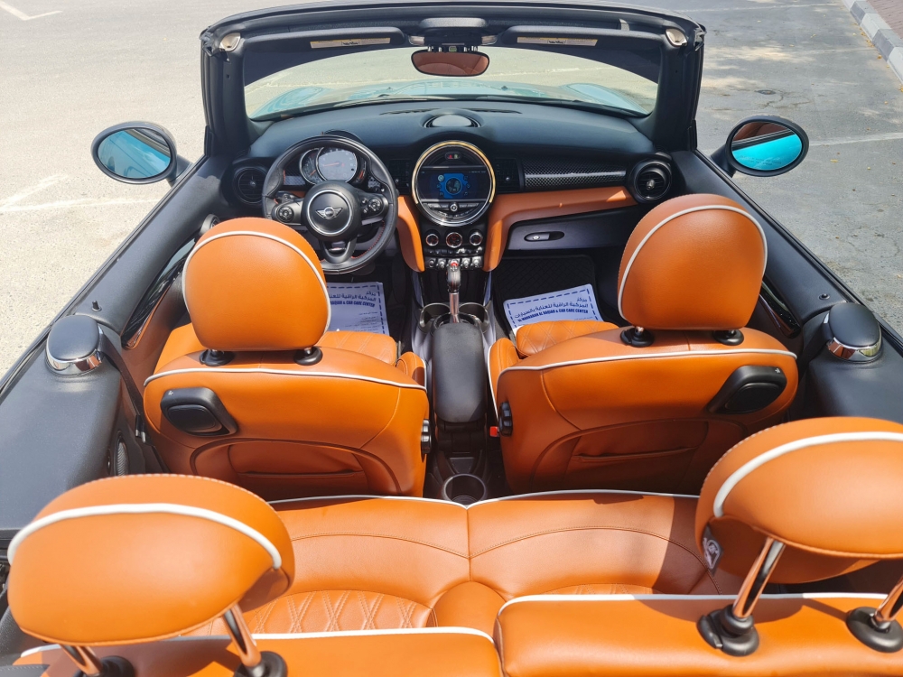 Blauw Mini Cooper S Cabrio 2020
